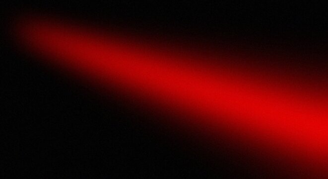 Soft red light glow on dark background Grainy Noise Texture Design for Retro Poster Header and Web Backdrop