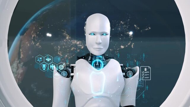 AI artificial intelligence transforms hiring with digital recruiters, virtual HR assistants, and smart matching tools for modern talent acquisition. Epoch