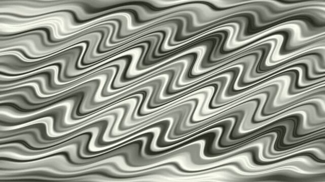 Elegant gray and black wave pattern flowing smoothly creating modern abstract background with soft cinematic motion
