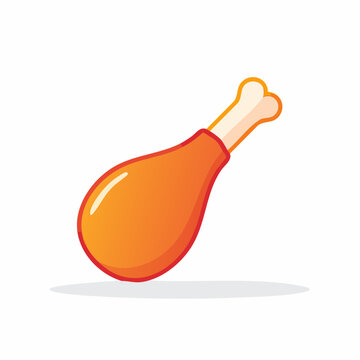 Fried Chicken Leg Icon