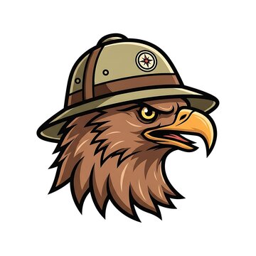Cartoon illustration of a wise old owl wearing a cap.