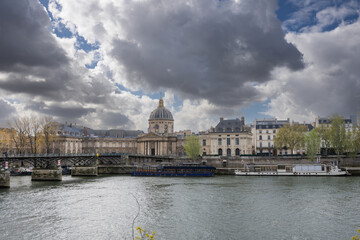 Fototapeta premium Paris is the capital of France and of the Île-de-France region. It is the most populous city in the country and the only single-municipality department in France.