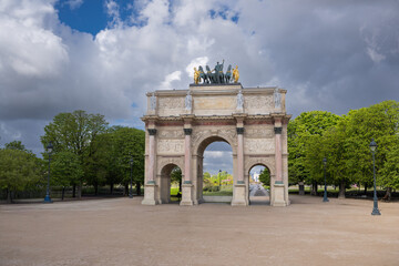 Fototapeta premium Paris is the capital of France and of the Île-de-France region. It is the most populous city in the country and the only single-municipality department in France.