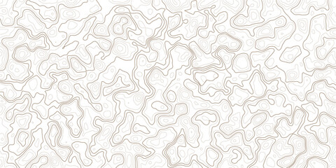 Gray abstract topographic map background with wavy lines and contours on white © MD.HUZZATULLAHISLAM