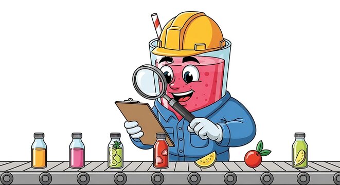Construction worker with hard hat and tools.