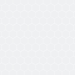 Fototapeta premium Geometric abstract background with simple hexagonal elements.