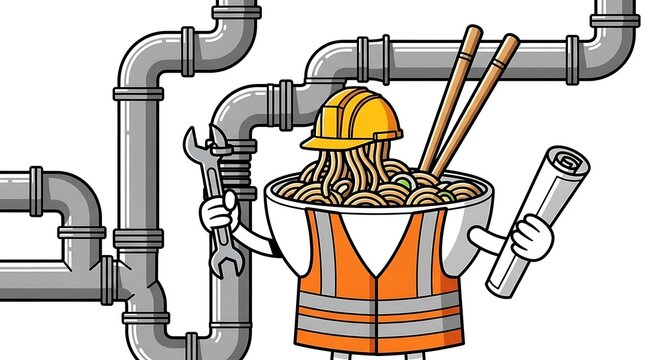 Industrial worker operating heavy machinery.