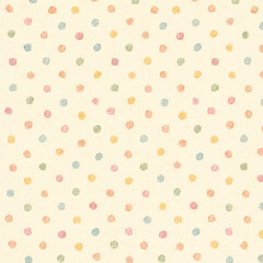 Vintage natural polka dot pattern © yuriwood