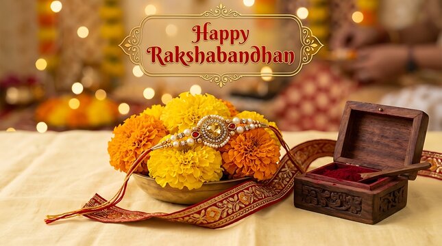 Happy rakshabandhan a sacred bond between siblings