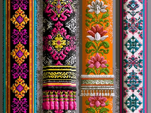 modern, elegant,  abstract embroidery texture or grunge background. For art texture, grunge design, and vintage paper or border frame,  damask pattern for carpet, rug, scarf, clipboard , shawl pattern