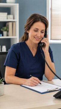Care Coordinator Making Follow Up Guidance Call