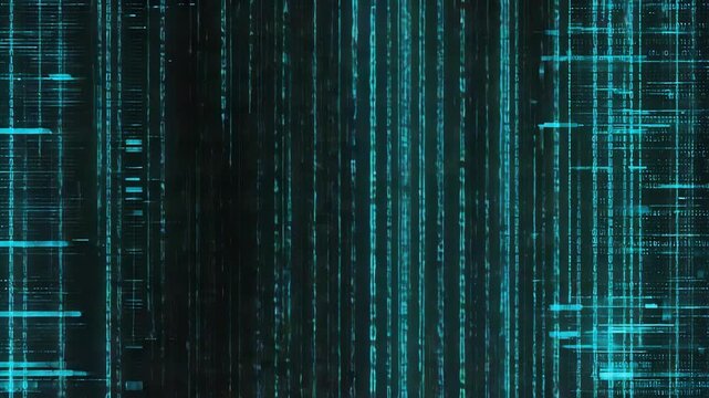 TV Glitch Signal Distortion