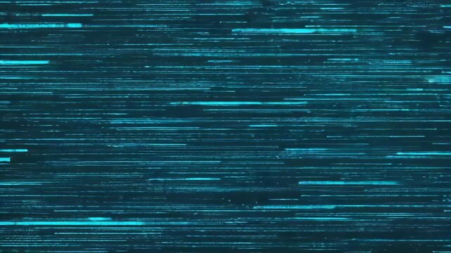 TV Glitch Signal Distortion