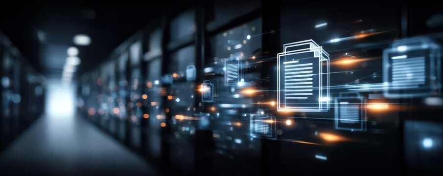 Inside the archive, the file documentation process helps the organisation maintain governance and follow a specific procedure for compliance.