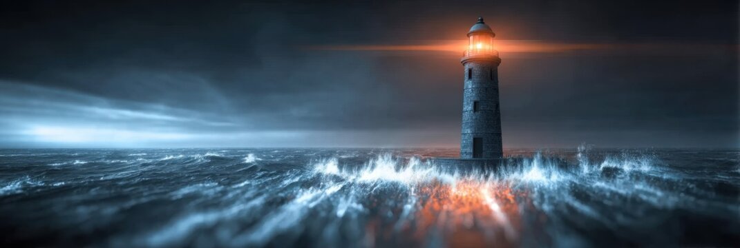 The ancient lighthouse stands as a promise of safety, a provision and assurance that guarantee unwavering support, coverage, and confidence.