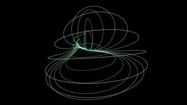 Mesmerizing 4K UHD loop of a glowing chrome veronese surface morphing through an abstract topology field with deep cinematic detail. Ideal for music video, data visualization. 4K UHD.