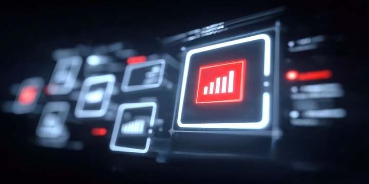 The application dashboard uses programming to draw a chart based on a research statistic while the developer is still coding.