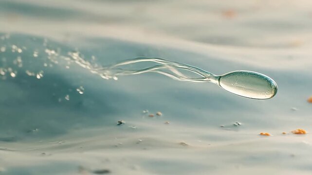 Sperm Journey: A Microscopic View of Fertilization