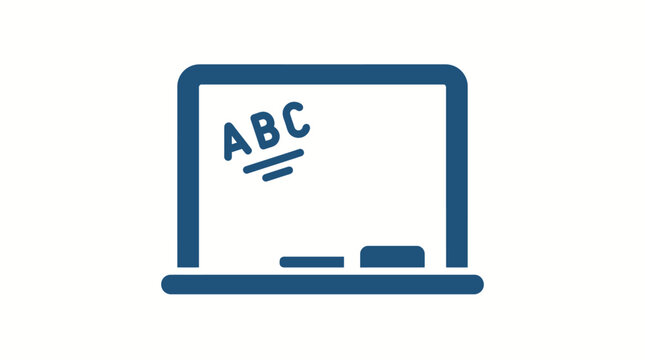 Laptop computer with screen display.
