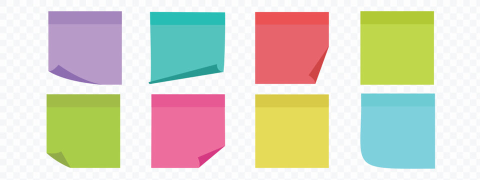 Sticky note reminder. Post it note paper. Yellow sheets for notes isolated with clipping path. Sticky note with duct tape, post it note paper, memo reminder with adhesive tape, sticky paper note