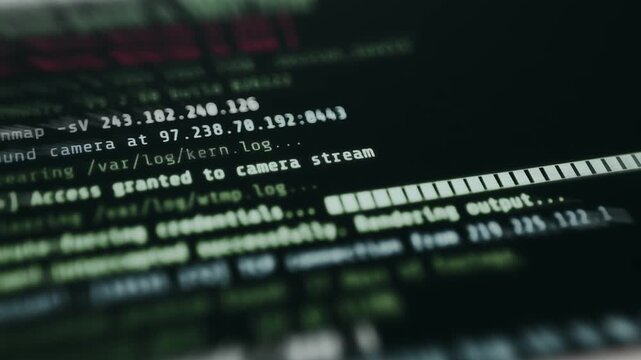 Security operations terminal analyzing surveillance system activity