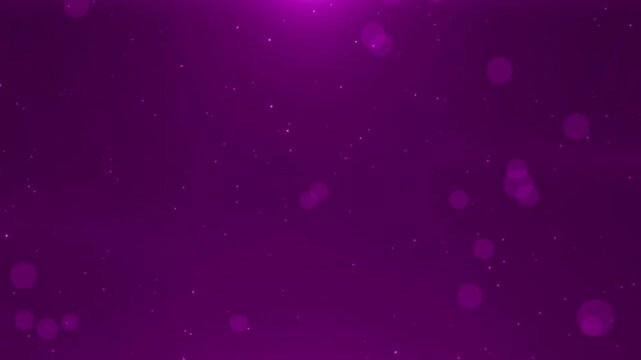 Falling Purple Glitters Background 4k Video