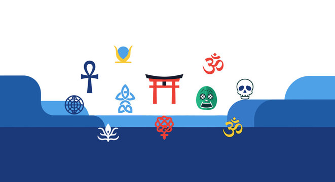Religious Symbols from Various Cultures.