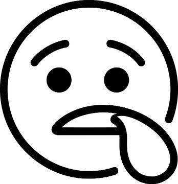 Emoji with Tongue Out - A Playful and Expressive Icon.