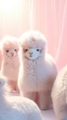 Naklejka premium Baby camel mammal animal pet.