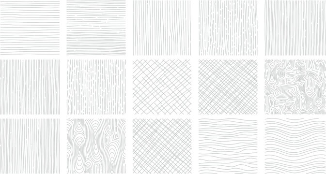Collection of hand drawn linear textures and patterns with handdrawn abstract background scribble monochrome minimalist geometric backdrop wallpaper artistic creative collection ornament