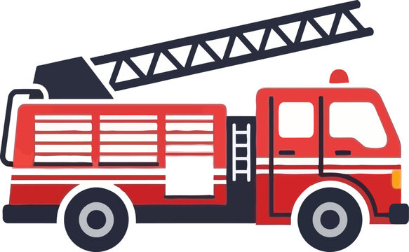 Fire Truck Emergency Response Vehicle.