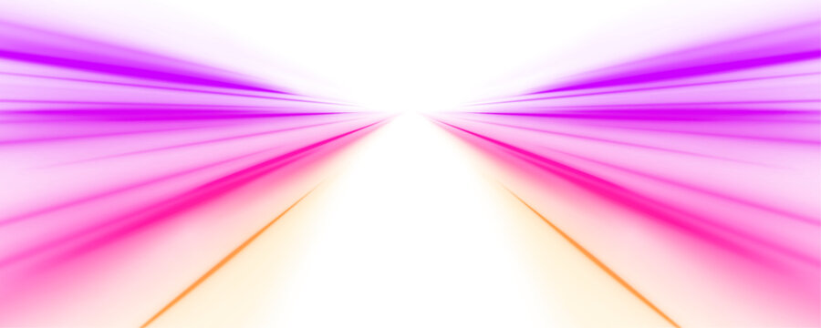 Abstract background of neon curved lines and light rays on white background PNG. Sport car is made of polygons, lines and connected dots.	Shining laser beams LED effect bundle. 