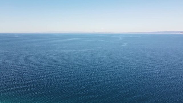 Amazing view of Sithonia coastline near Lagonisi Beach, Chalkidiki, Central Macedonia, Greece