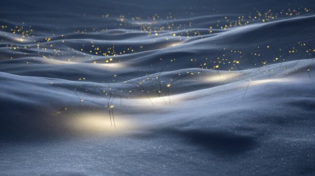 Firefly Glow in the Snow