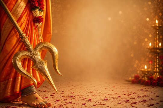Godess Durga on Maha Navratri, Navadurga, Durga Puja, Sharad Navratri, Jyeshtha Shukla Ashtami/Masik Durga Ashtami, Mahanavami, Vijayadashami, Dussehra, Durga/Mahakali/Jagadamba, Bhavani