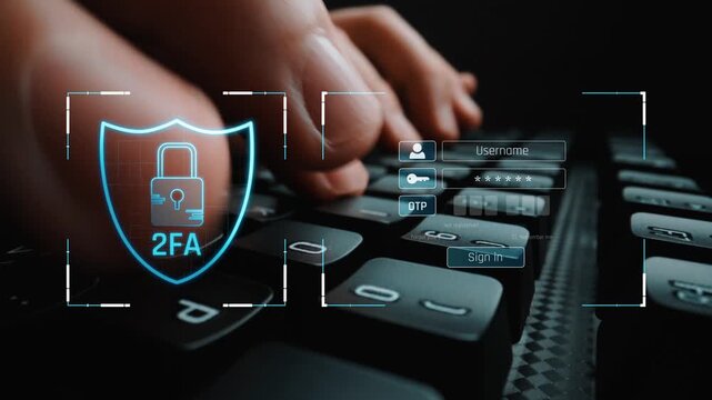 Two-factor authentication strengthens login system security. Adds protection, two-factor authentication increases privacy, and two-factor authentication prevents access breaches. Marrow