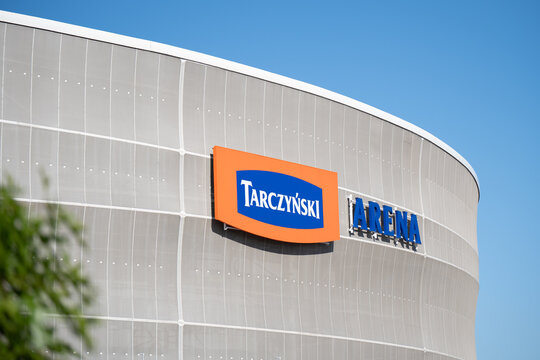Tarczynski Arena stadium. Modern multi-purpose sports and entertainment venue. Tarczyński Arena, home stadium of Śląsk Wrocław football team on May 27, 2026 in Wroclaw, Poland.