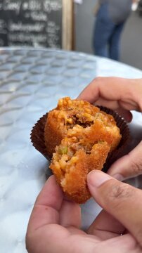 Arancina Palermo street food