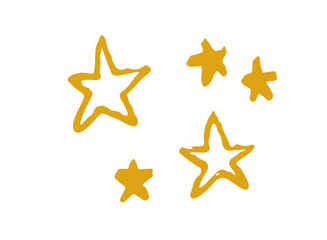 Obraz premium 星のあしらい