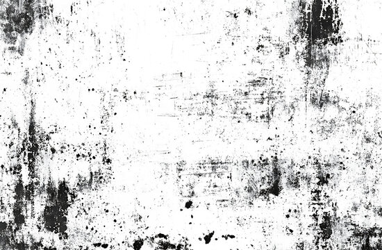 Distressed PNG Print Overlay with Abstract Grainy Pattern and Seamless Texture