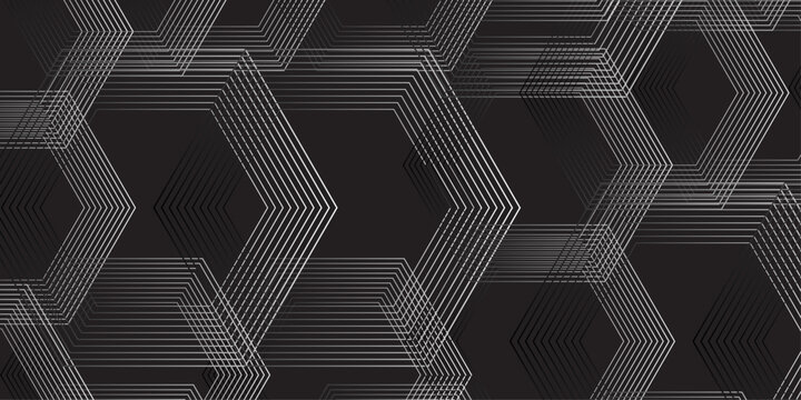 Black and gray stripe diagonal gradient fabric. dynamic line textile abstract background. oblique stripe diagonal line wave parallel black chevron digital vector illustration art pattern.