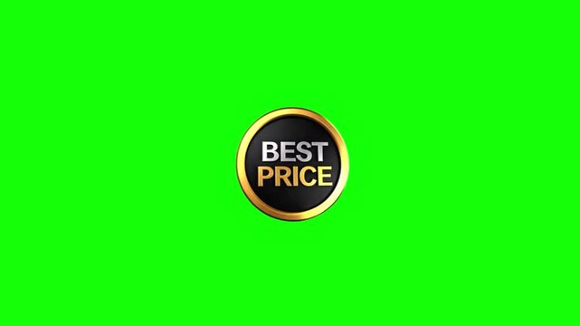 Rotating badge for best price