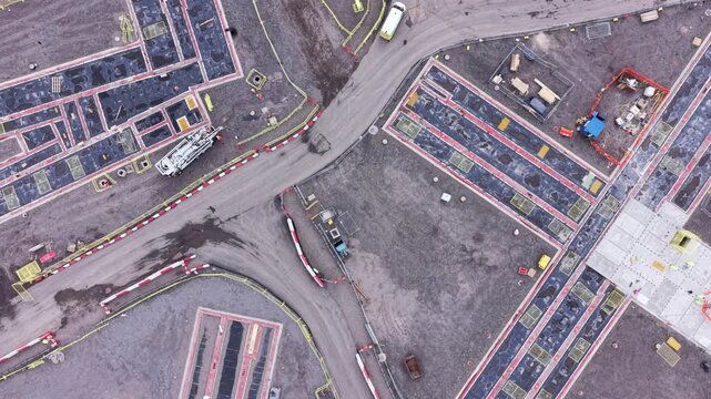     Drone View Over HMP Glasgow Construction Project and Building Works in Glasgow Scotland on 14 May 2026