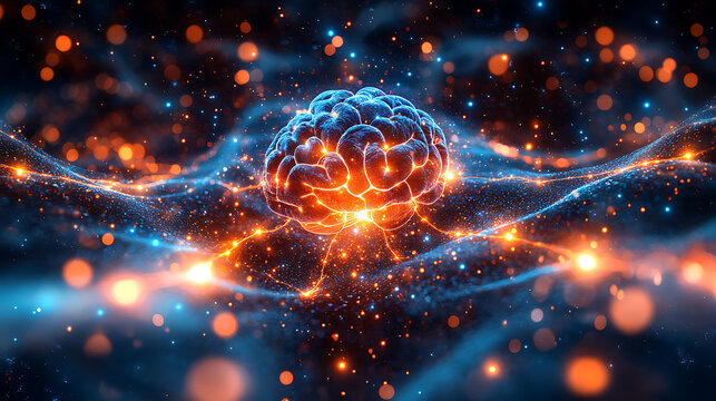 Neural pathways igniting with light bursts to depict NMN&rsquo;s brain function support 