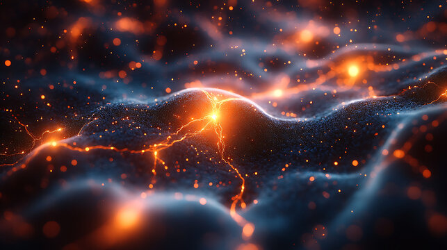 Neural pathways igniting with light bursts to depict NMN&rsquo;s brain function support 