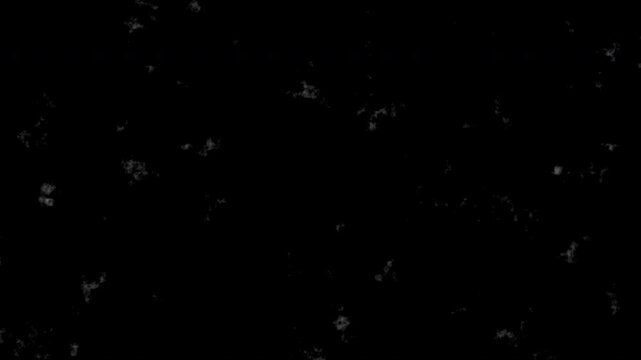 Retro Pixelated Please Wait Screen Animation. 4K Video