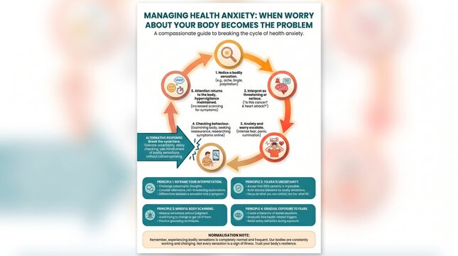 Health anxiety management tips for when body worry becomes the problem