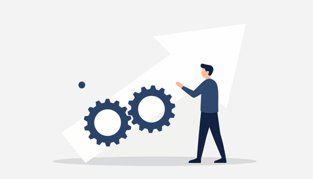 Strategic business optimization leading to significant growth and success, focusing on collaborative process improvement and effective task management for future prosperity
