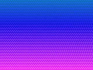 Stereo pictures,stereogram,3D Pictures,Magic Eye. Gradient knit pattern with blue and pink zigzag design   © Виталий Самсонов