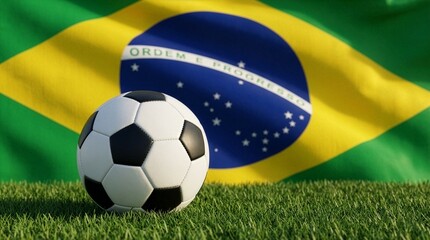 Fototapeta premium Brazil World Cup Soccer Football